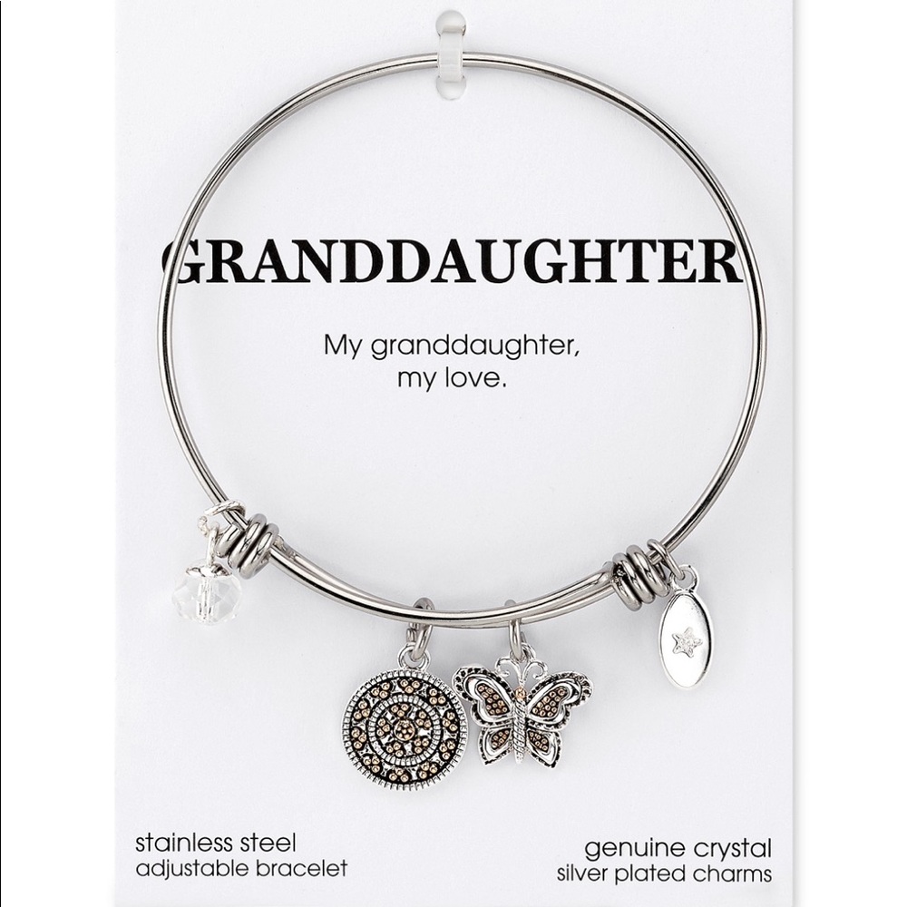 NWT❣️Unwritten Granddaughter Bangle Bracelet
